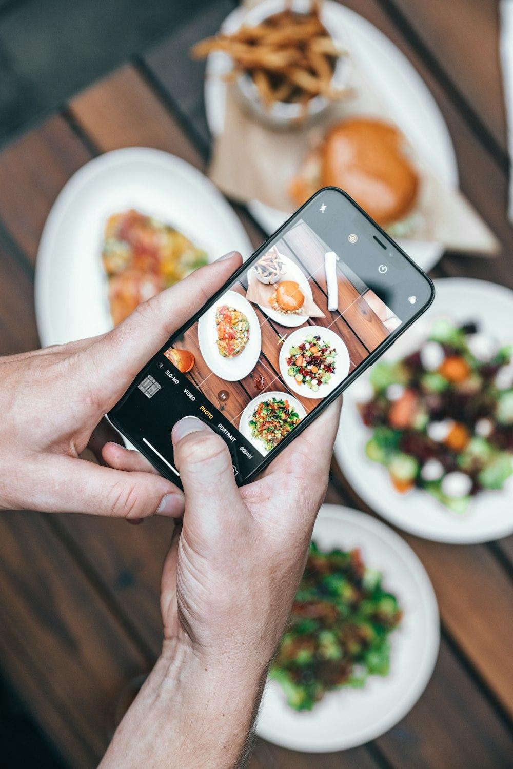 A restaurant ordering page open on a phone